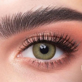 لنز چشم دهب مدل اولیو رنگ سبز