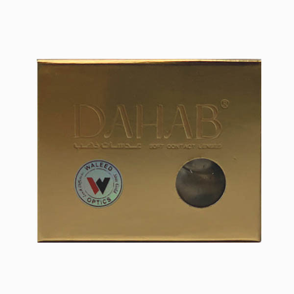 لنز چشم دهب مدل اسموکی کد 25 رنگ عسلی