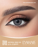 لنز فصلی دهب نچرال گری Natural Gray (رنگ طوسی)