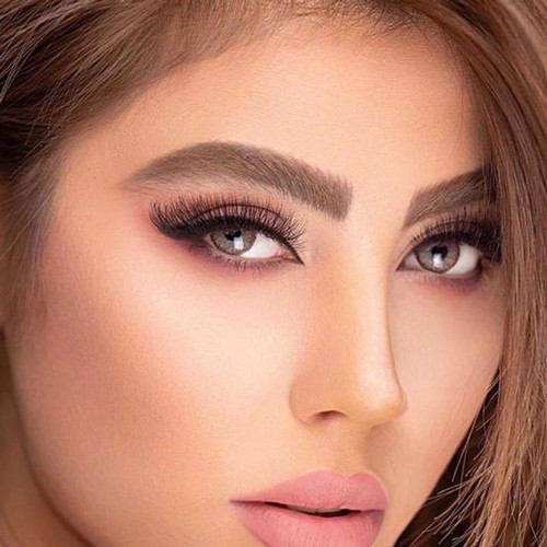 لنز چشم دهب مدل لومیر هازل Lumirere Hazel کد 02 رنگ عسلی طوسی