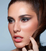 لنز چشم دهب مدل خاکی رنگ سبز