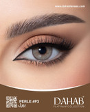 لنز چشم دهب مدل پیرل perle کد 24 رنگ طوسی سبز