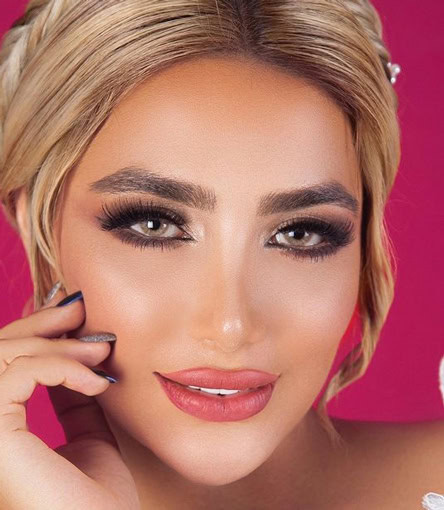 لنز چشم دهب مدل لومیر براون کد 17 رنگ عسلی روشن