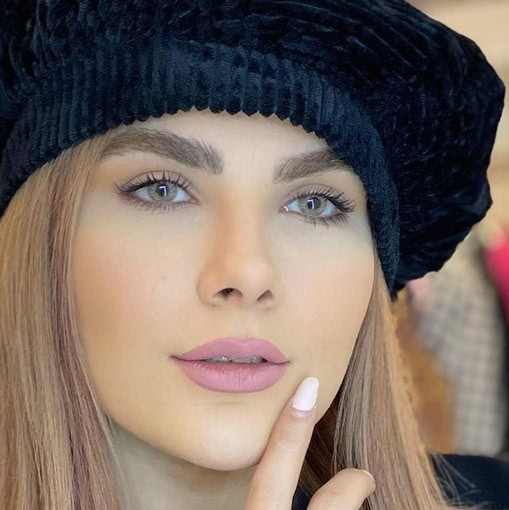 لنز چشم دهب مدل لومیر براون کد 17 رنگ عسلی روشن