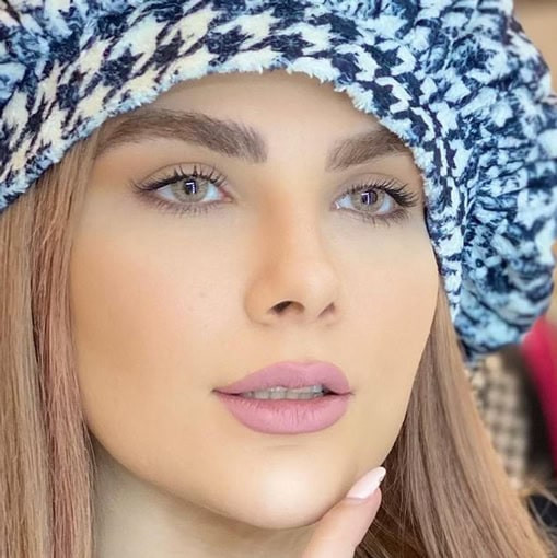 لنز چشم دهب مدل لومیر براون کد 17 رنگ عسلی روشن