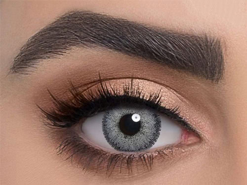 لنز چشم دهب مدل لومیر گری Lomirere Grey کد 03 رنگ طوسی سبز روشن