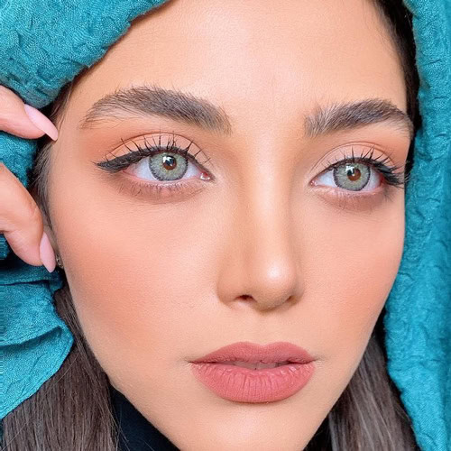 لنز چشم دهب مدل لومیر گری Lomirere Grey کد 03 رنگ طوسی سبز روشن