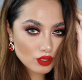 لنز چشم دهب مدل کارامل کد021 رنگ عسلی