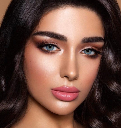 لنز چشم دهب مدل لومیر بلو کد 01 رنگ آبی کهکشانی