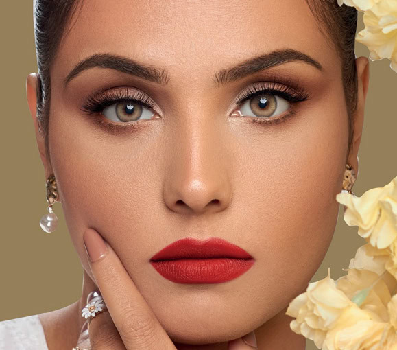 لنز چشم دهب مدل نچرال هانی کد 36 رنگ عسلی