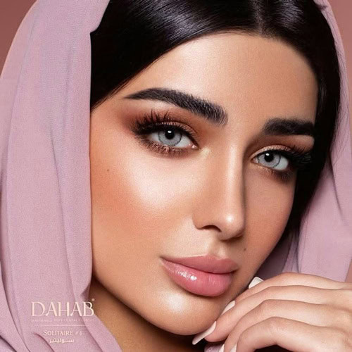 لنزچشم دهب مدل سوایتر کد 4 رنگ طوسی تیره