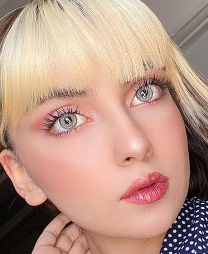 لنزچشم دهب مدل سوایتر کد 4 رنگ طوسی تیره