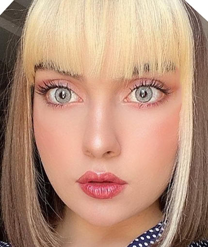 لنزچشم دهب مدل سوایتر کد 4 رنگ طوسی تیره