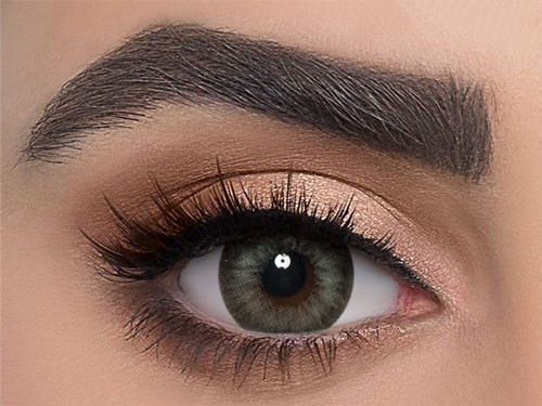 لنزچشم دهب مدل صابرین گری گرین کد 5 رنگ طوسی سبز