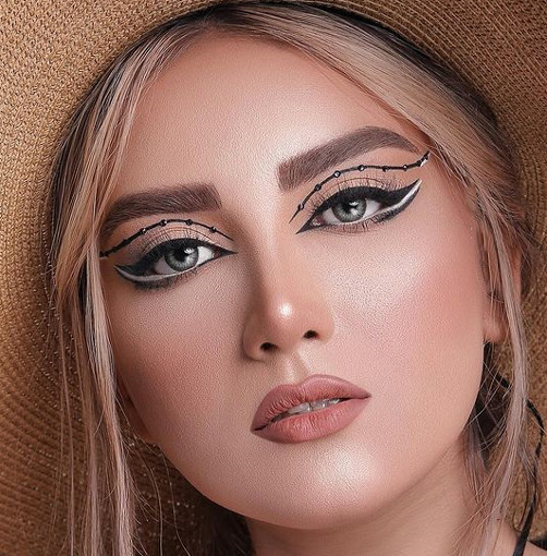 لنزچشم دهب مدل صابرین گری گرین کد 5 رنگ طوسی سبز