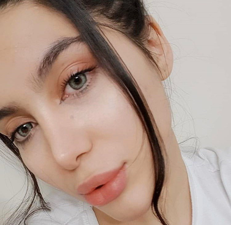 لنزچشم دهب مدل صابرین گری گرین کد 5 رنگ طوسی سبز