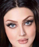 لنزچشم دهب مدل صابرین گری کد 7 رنگ طوسی