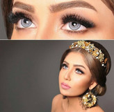 لنزچشم دهب مدل صابرین گری کد 7 رنگ طوسی