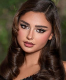 لنزچشم دهب مدل آرگان کد 28 رنگ عسلی تیره