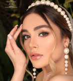 لنزچشم دهب مدل آرگان کد 28 رنگ عسلی تیره