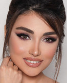 لنزچشم دهب مدل آرگان کد 28 رنگ عسلی تیره