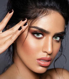 لنز فصلی دهب مدل مینتا کد 25 رنگ سبز روشن دور دار