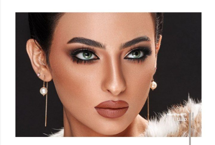 لنز فصلی دهب مدل مینتا کد 25 رنگ سبز روشن دور دار