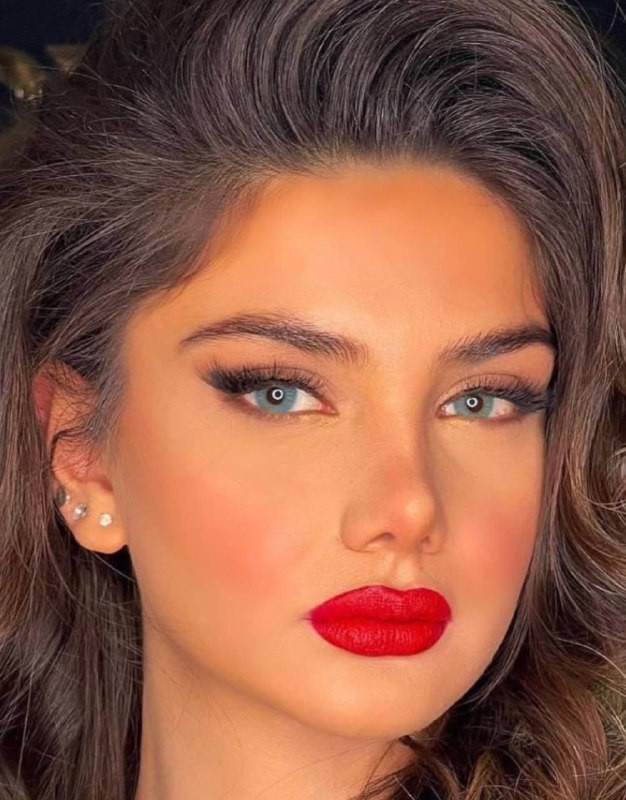 لنز فصلی دهب مدل تیفانی بلو کد 22 رنگ آبی عسلی روشن