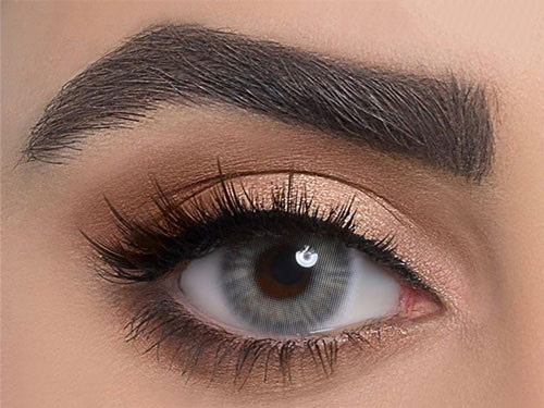 لنز فصلی دهب مدل اسکای کد 13 رنگ طوسی سبز روشن