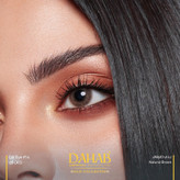 لنز فصلی دهب مدل کت آی کد 14 رنگ عسلی بدون دور