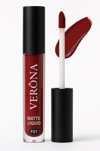 رژ لب مایع بادوام مات ورونا شماره F01