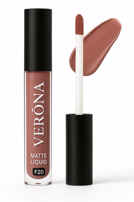 رژ لب مایع بادوام مات ورونا شماره F20