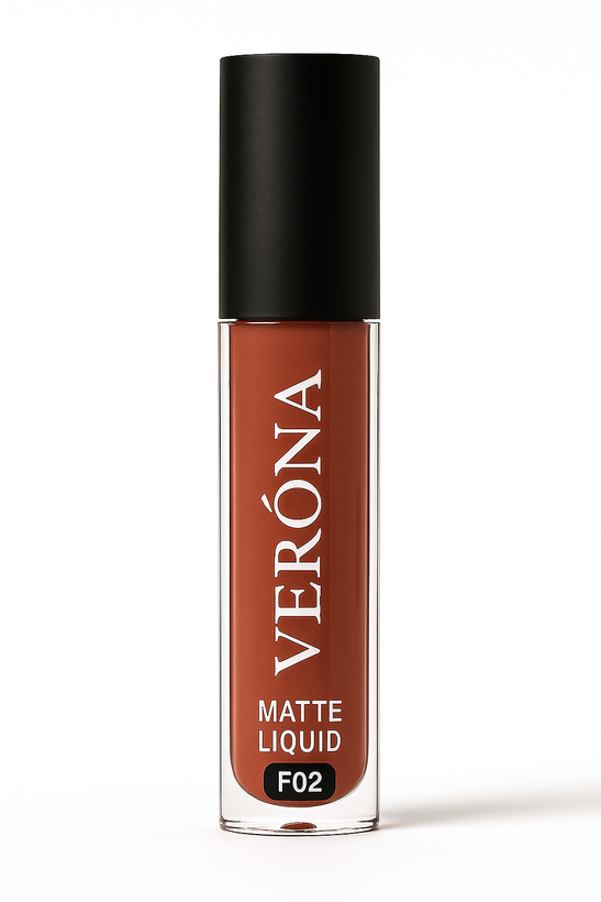 رژ لب مایع بادوام مات ورونا شماره F02